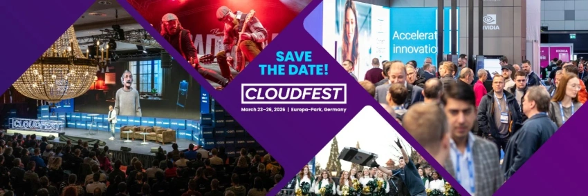 CloudFest 2026 - 23–26 mars 2026, Europa-Park, Rust, Allemagne CloudFest 2026 - 23–26 mars 2026, Europa-Park, Rust, Allemagne