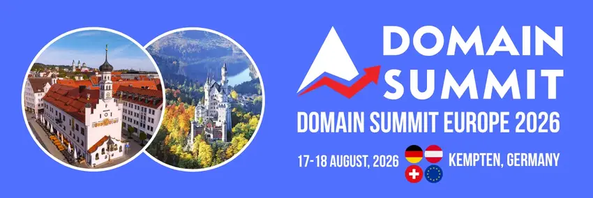Domain Summit Europe 2026 - August 17-18, 2026 - Kempten, Germany