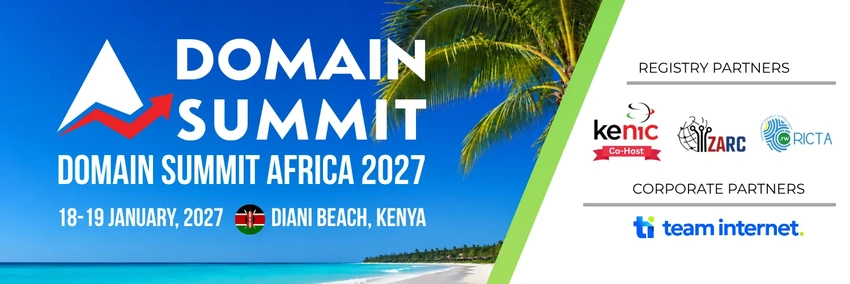 Domain Summit Africa 2027 | 18–19 janvier 2027 | Diani Beach, Kenya