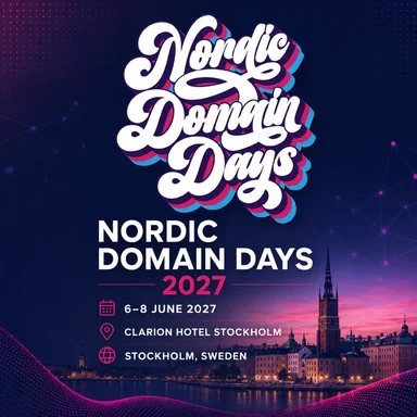 Nordic Domain Days 2027 | 6 - 8 juin 2027 | Clarion Hotel Stockholm, Suède