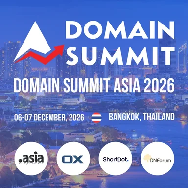 Domain Summit Asia 2026 | 6–7 décembre 2026 | Bangkok, Thaïlande