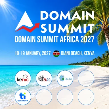 Domain Summit Africa 2027 | 18–19 janvier 2027 | Diani Beach, Kenya
